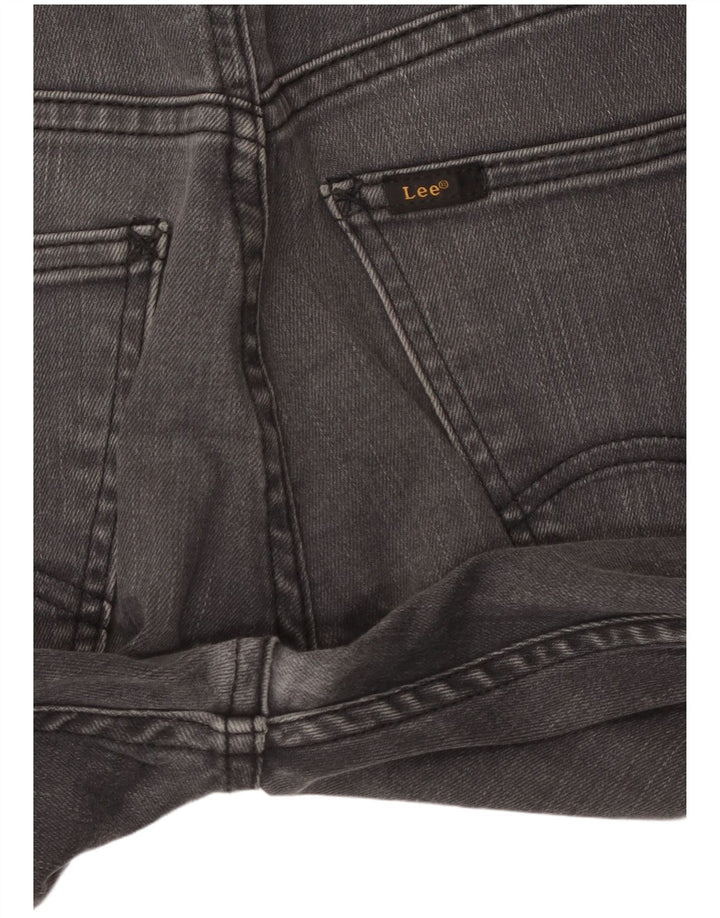 LEE Herren Jegger Straight Jeans W30 L32 Graue Baumwolle