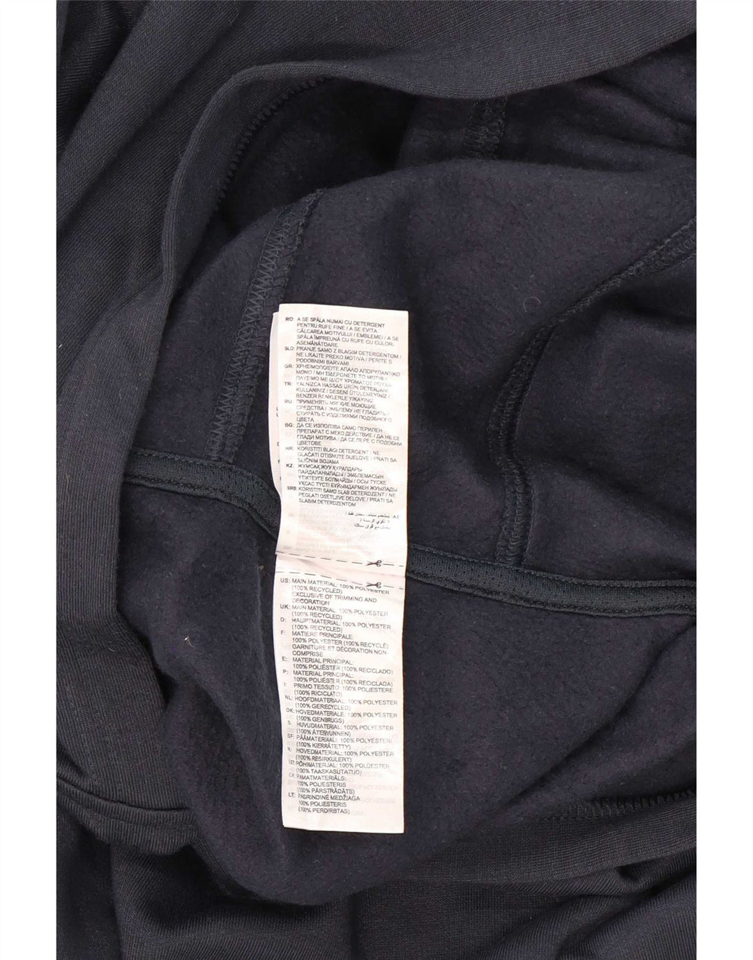 Adidas Herren Kapuzenpullover 2XL Marineblau Polyester
