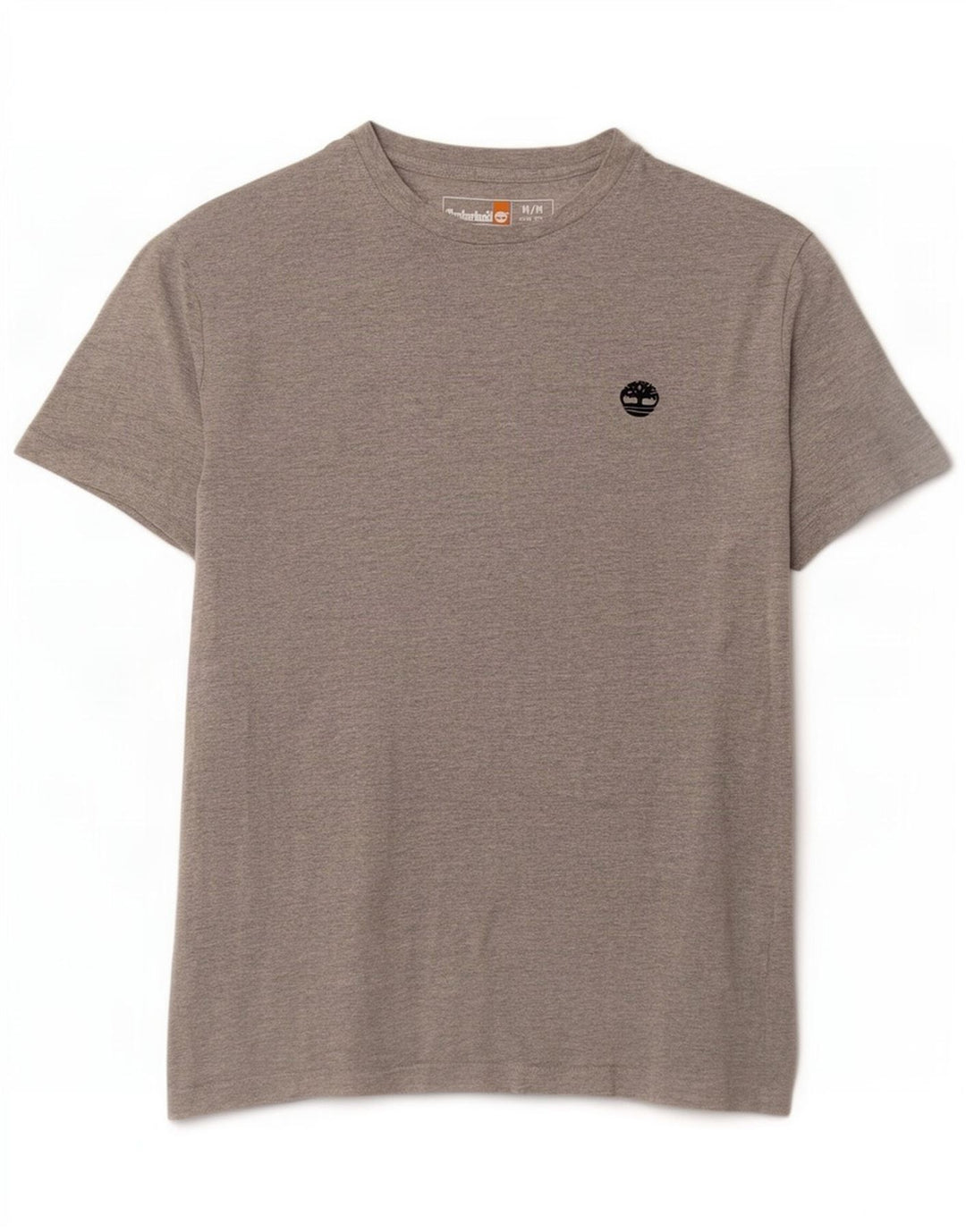 Timberland Slim Fit T-Shirt-Oberteil für Herren aus mittelgrauer Baumwolle