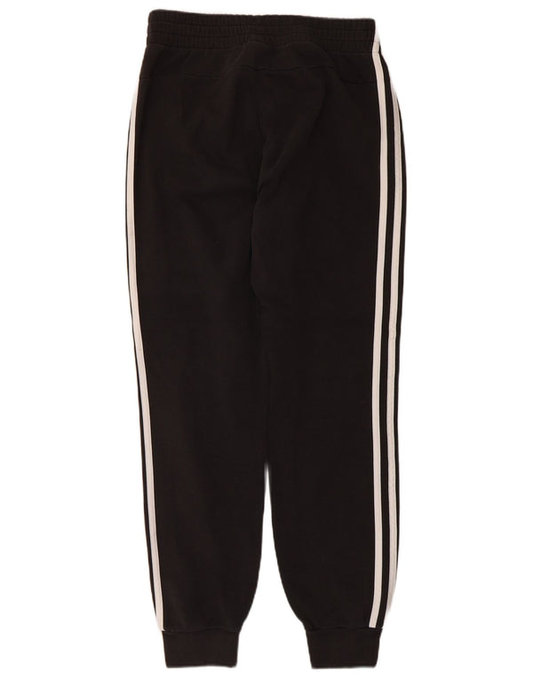 Adidas Damen Trainingshose Jogger UK 8/10 Small Schwarz Baumwolle