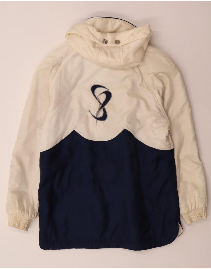 SPORTALM Damen Übergroßer grafischer Windjacke-Mantel EU 38 Medium Off White
