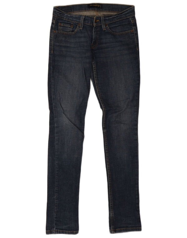 Levi's Damen 524 Too Superlow Skinny Jeans W28 L32 Blau