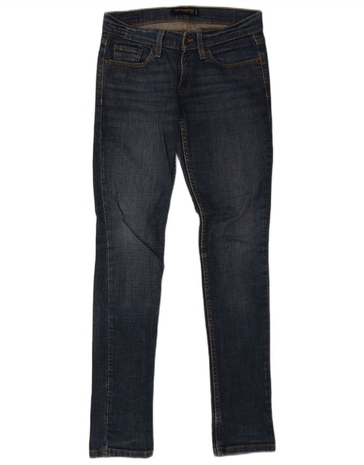 Levi's Damen 524 Too Superlow Skinny Jeans W28 L32 Blau