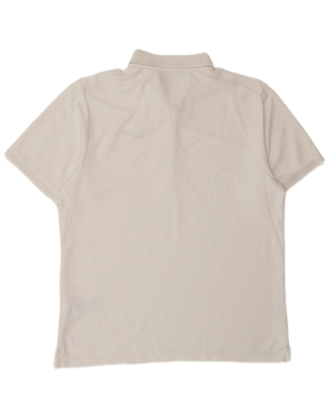 NIKE Herren-Poloshirt, mittelweiße Baumwolle