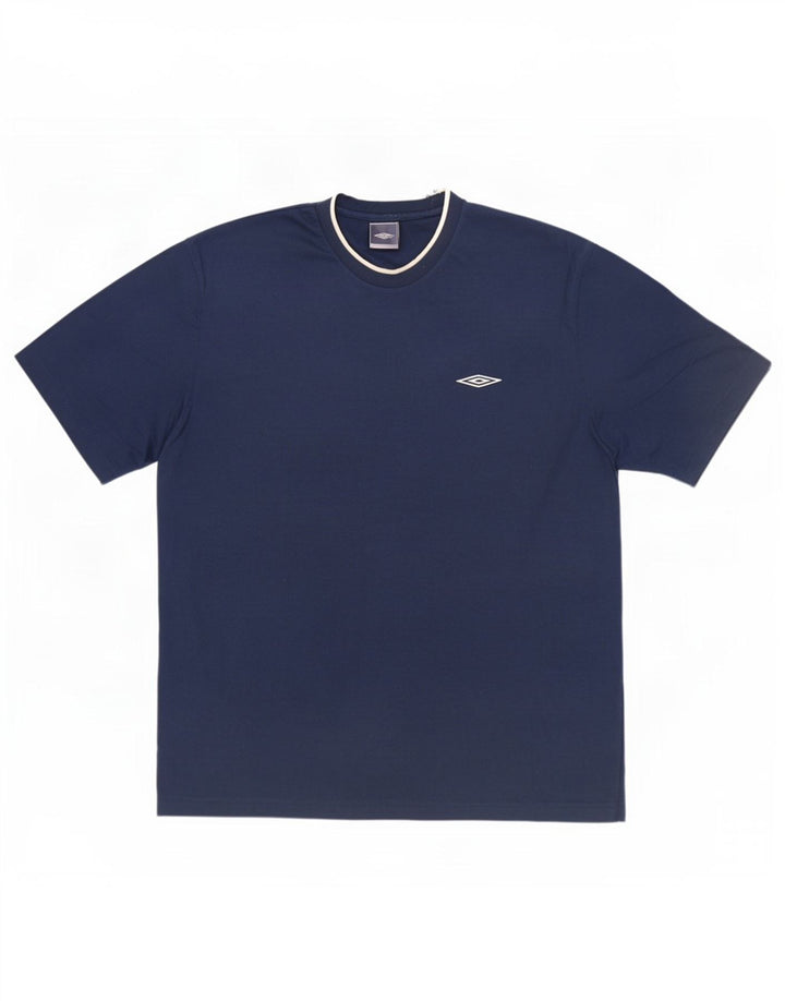 Umbro Herren T-Shirt Top 2XL Marineblau Polyester