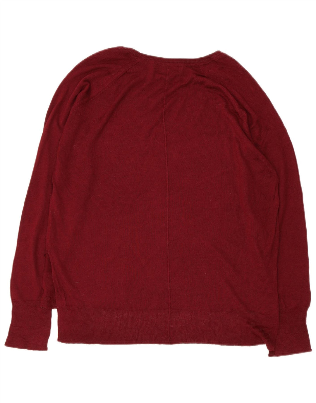 Zara Damen-Pullover mit U-Boot-Ausschnitt, Gr. 14, mittleres Kastanienbraun