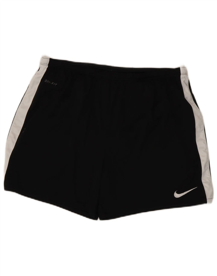 NIKE Herren Dri Fit Sport Shorts XL Schwarz Colourblock Polyester