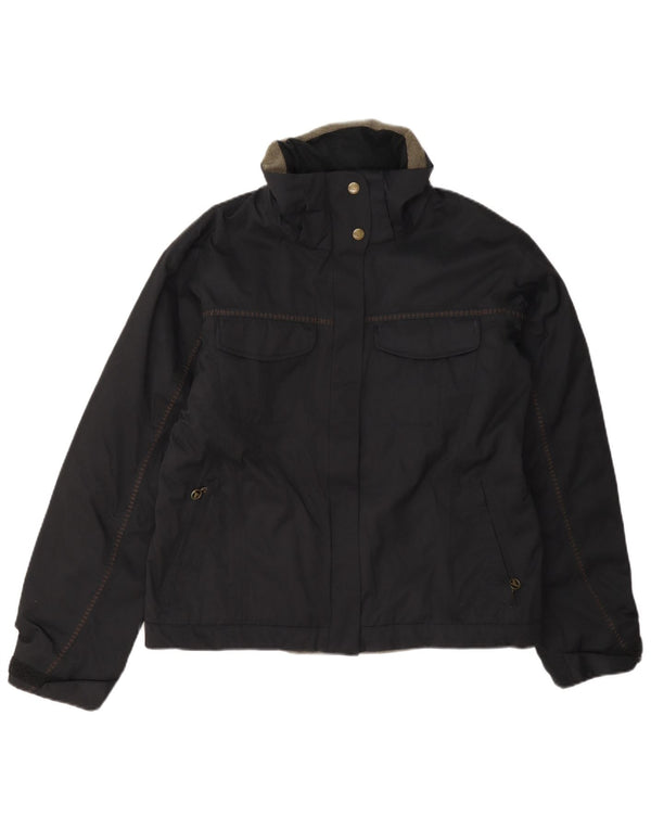 Columbia Damen Windjacke UK 14 Mittelschwarzes Nylon