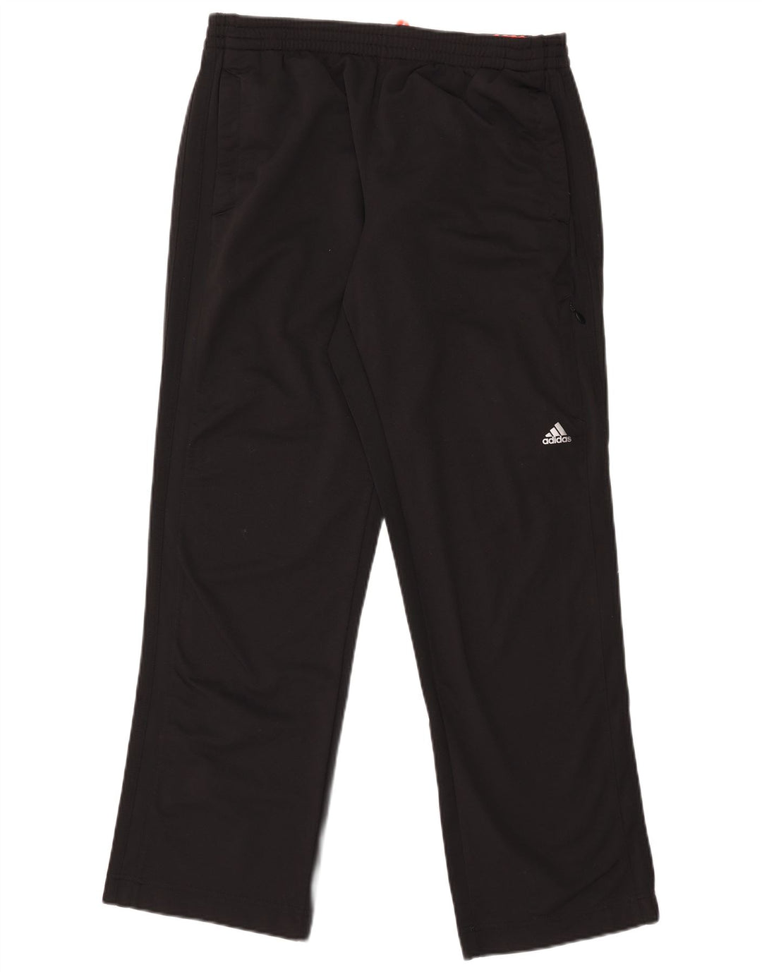 Adidas Herren-Trainingshose, groß, aus schwarzem Polyester