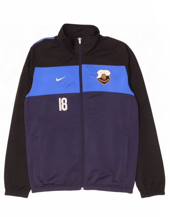 Nike Herren BSC Oberhausen Trainingsanzug Top Jacke UK 38/40 Mittel Marineblau