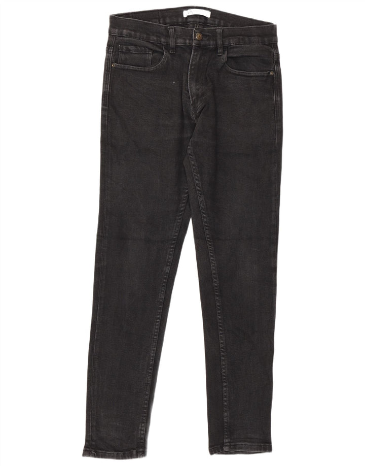 Zara Herren Slim Jeans EU 42 Large W32 L30 Grau