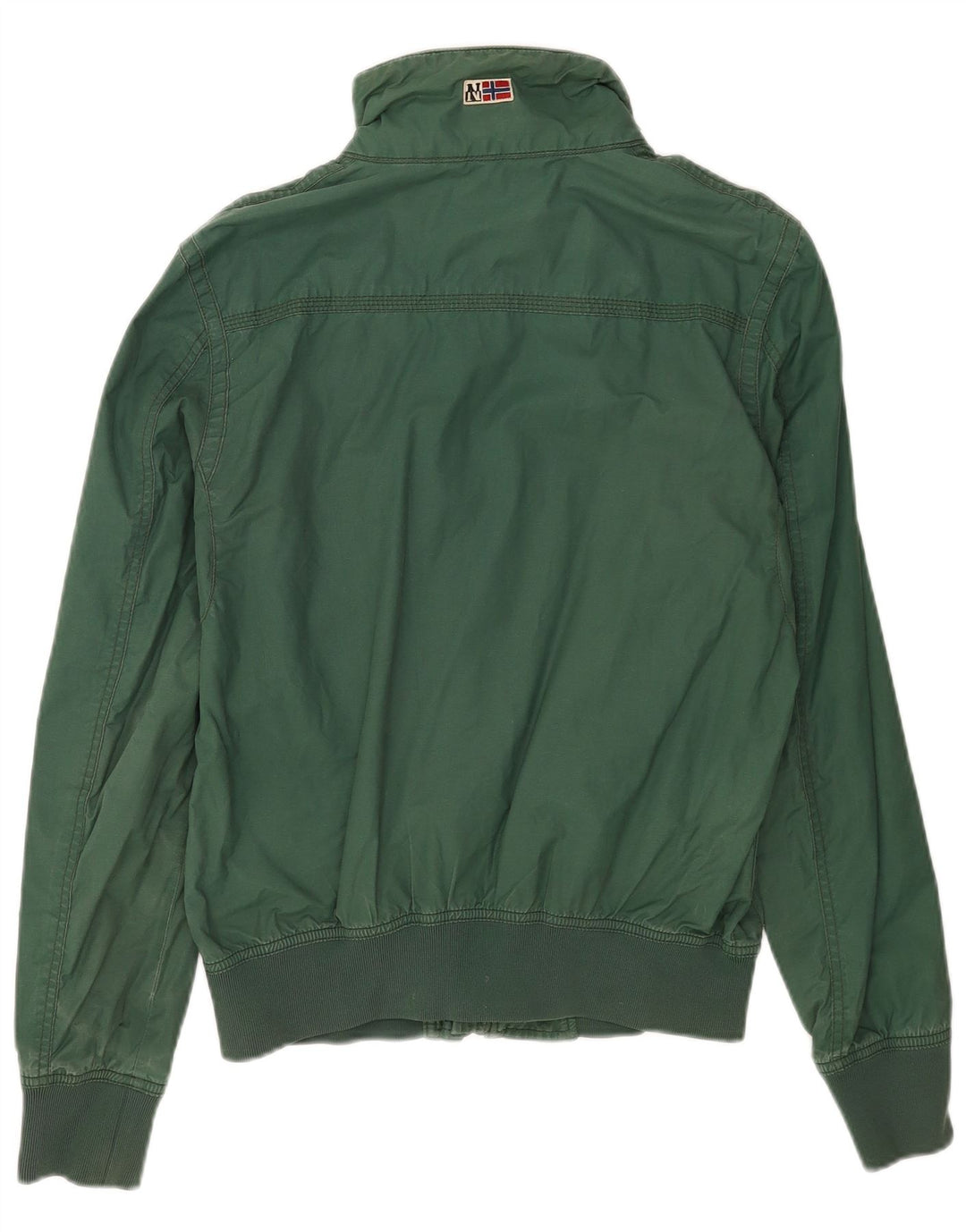Napapijri Herren Geographic Bomberjacke UK 36 Small Grün