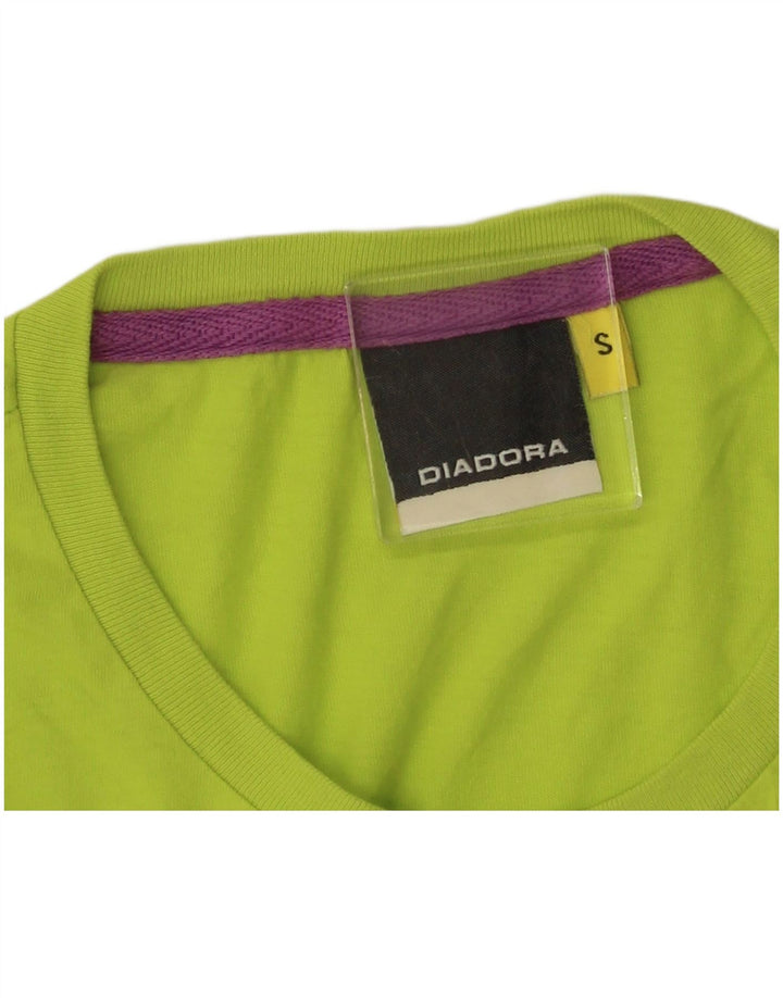 DIADORA Herren-T-Shirt mit Grafik, Größe S, Grün