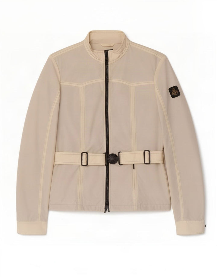 Refrigiwear Damen Regenjacke UK 10 Small Off White Nylon