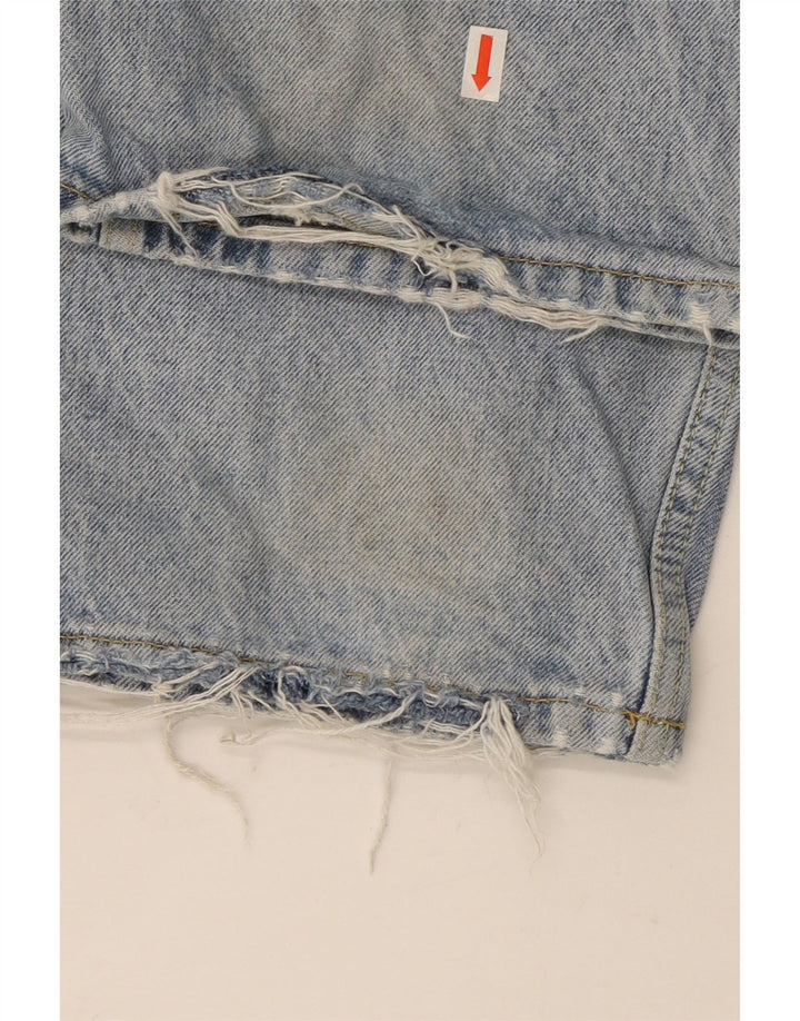 Superdry Herren Cargo Straight Jeans W32 L34 Blau