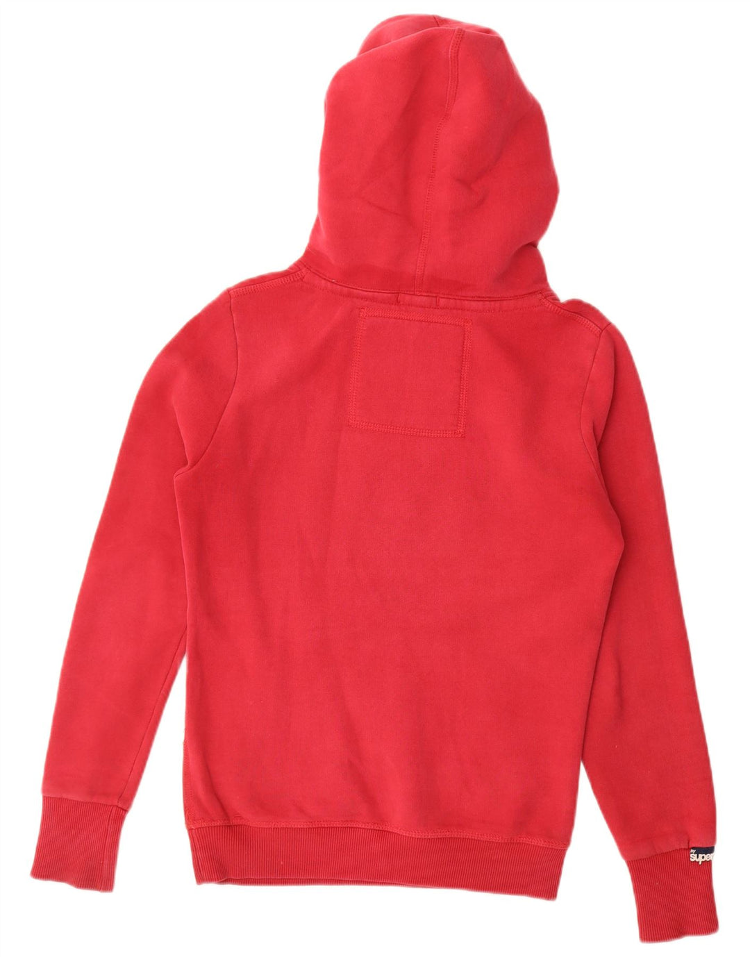 Superdry Herren-Kapuzenpullover mit Grafik, Größe S, Rot, Baumwolle