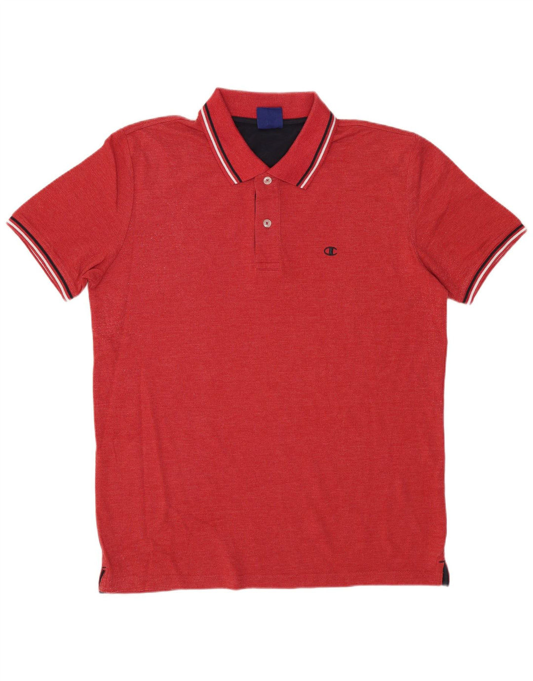 CHAMPION Herren-Poloshirt, Größe S, Rot