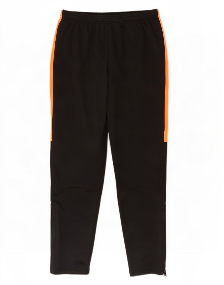 Nike Herren-Dri-Fit-Trainingshose, groß, schwarzes Farbblock-Polyester