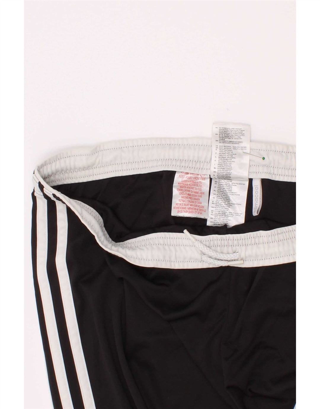 Adidas Jungen Climacool Sportshorts 13–14 Jahre, schwarzes Polyester