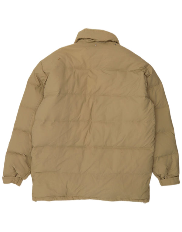 Fila Herren Wattierter Mantel UK 40 Large Beige Polyamid