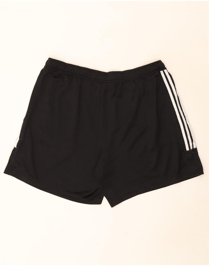Adidas Herren Sport Shorts 2XL Schwarz Polyester