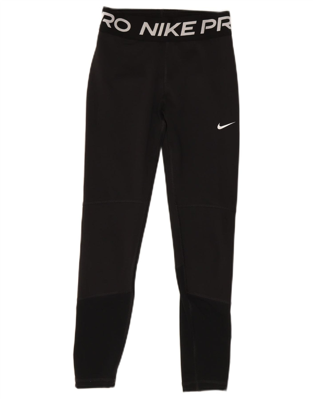 NIKE Dri-Fit-Grafik-Leggings für Mädchen, 10–11 Jahre, mittleres schwarzes Polyester