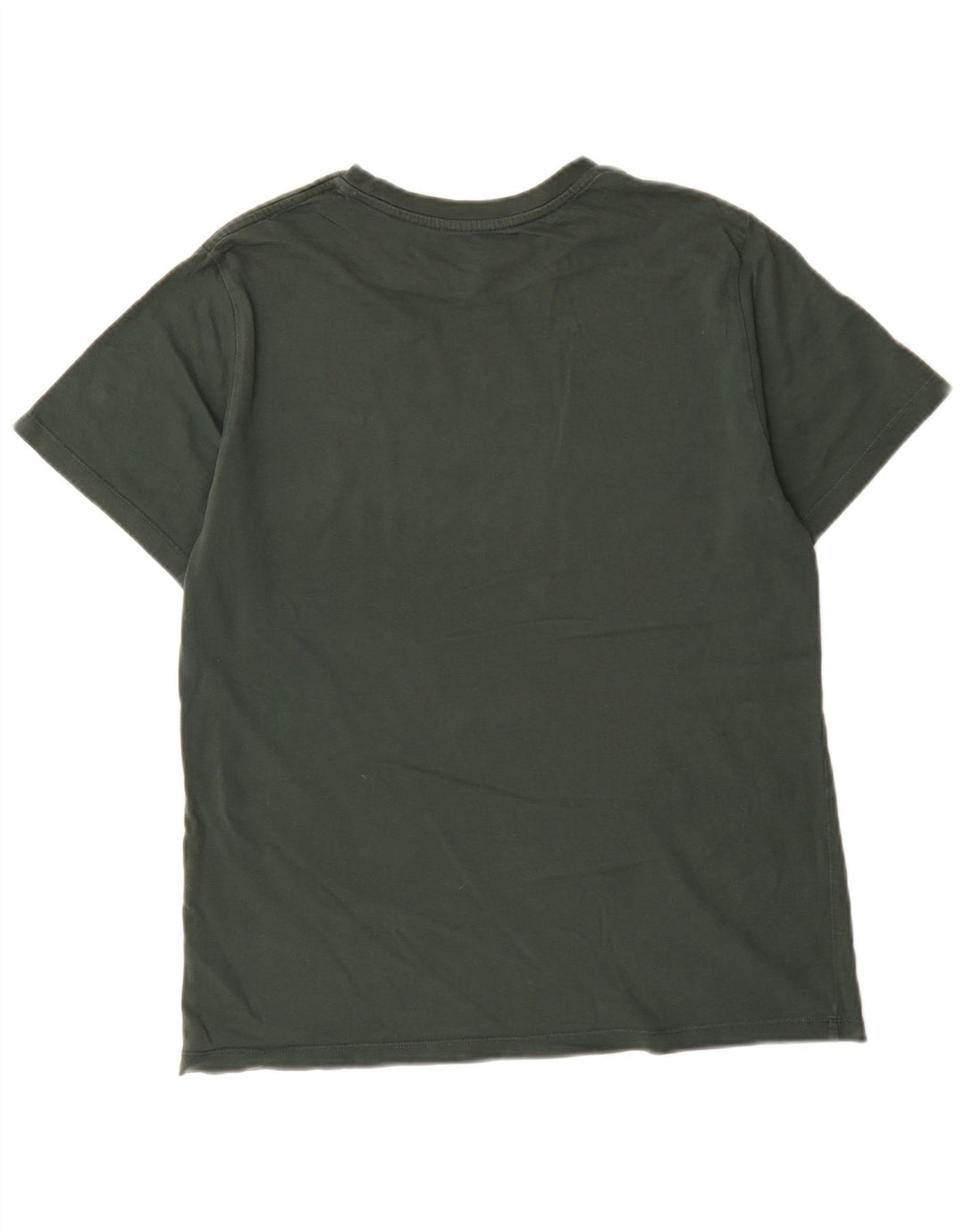 Levi's Herren Standard-T-Shirt-Oberteil aus mittelgrüner Baumwolle
