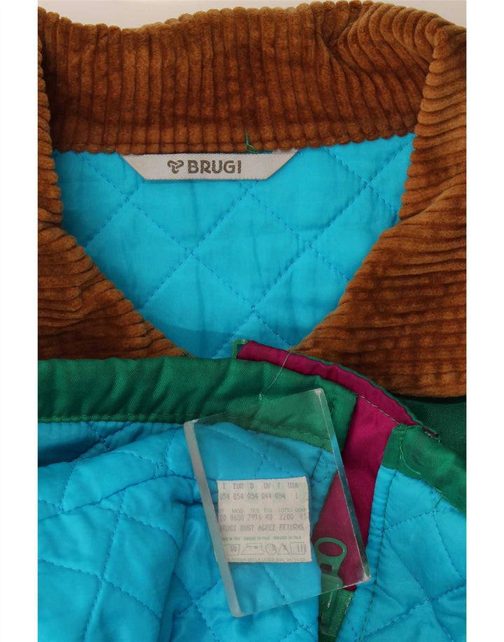 Brugi Herren Windjacke UK 44 2XL Grün Polyester