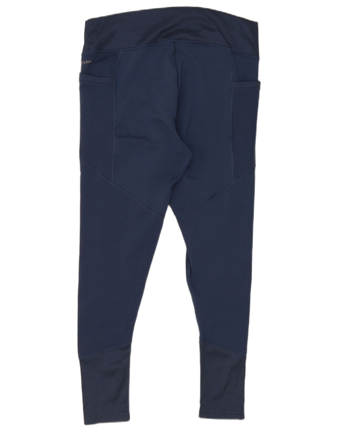 Adidas Damen Aeroready Leggings UK 16/18 Large Marineblau Polyester