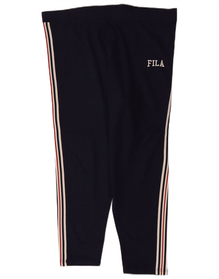 Fila Damen Leggings UK 24 4XL Marineblau