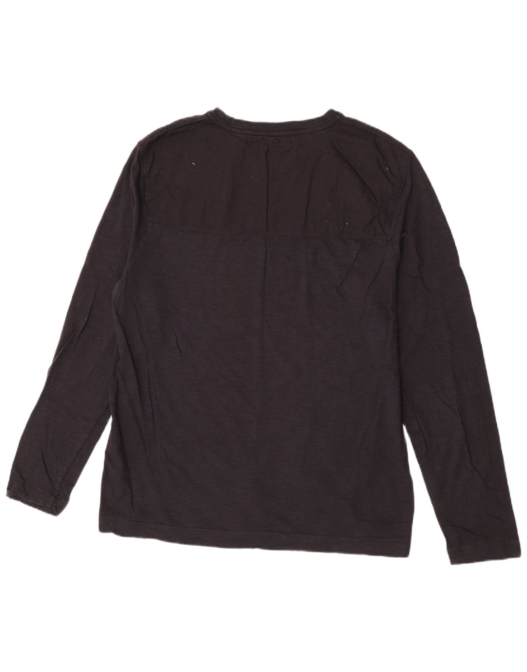 Calvin Klein Herren-Top, langärmelig, groß, schwarze Baumwolle