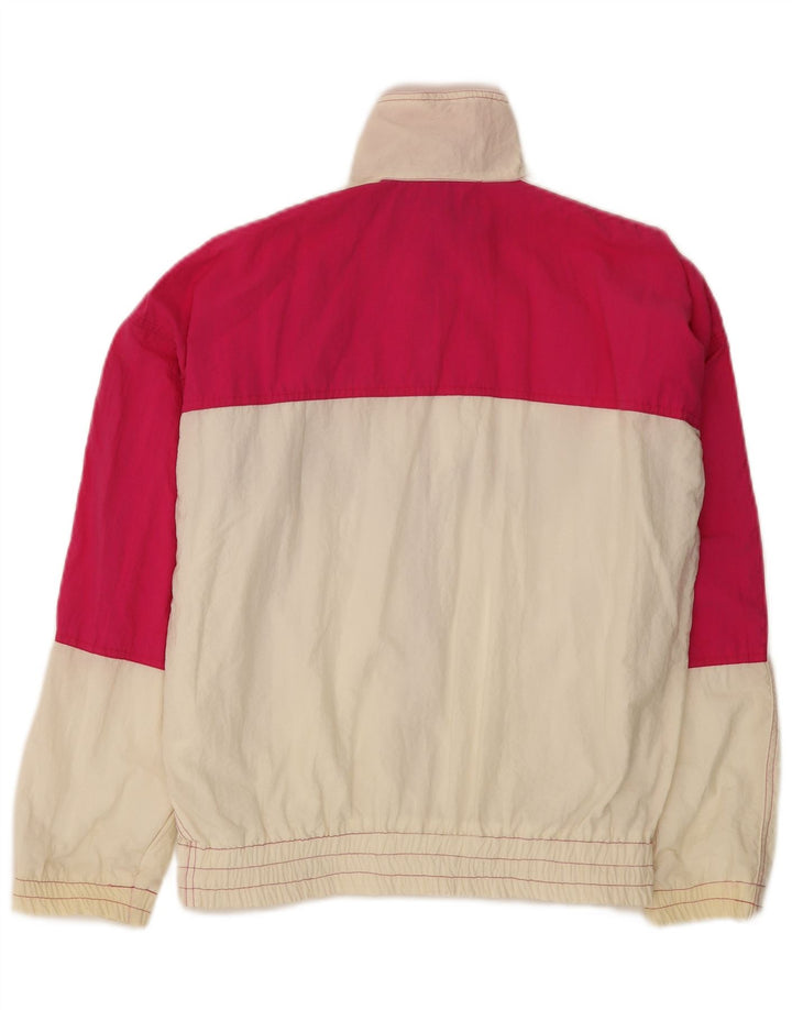 Übergroße Trainingsjacke für Damen von La Font, Größe IT 42, mittelweiß, geblümt