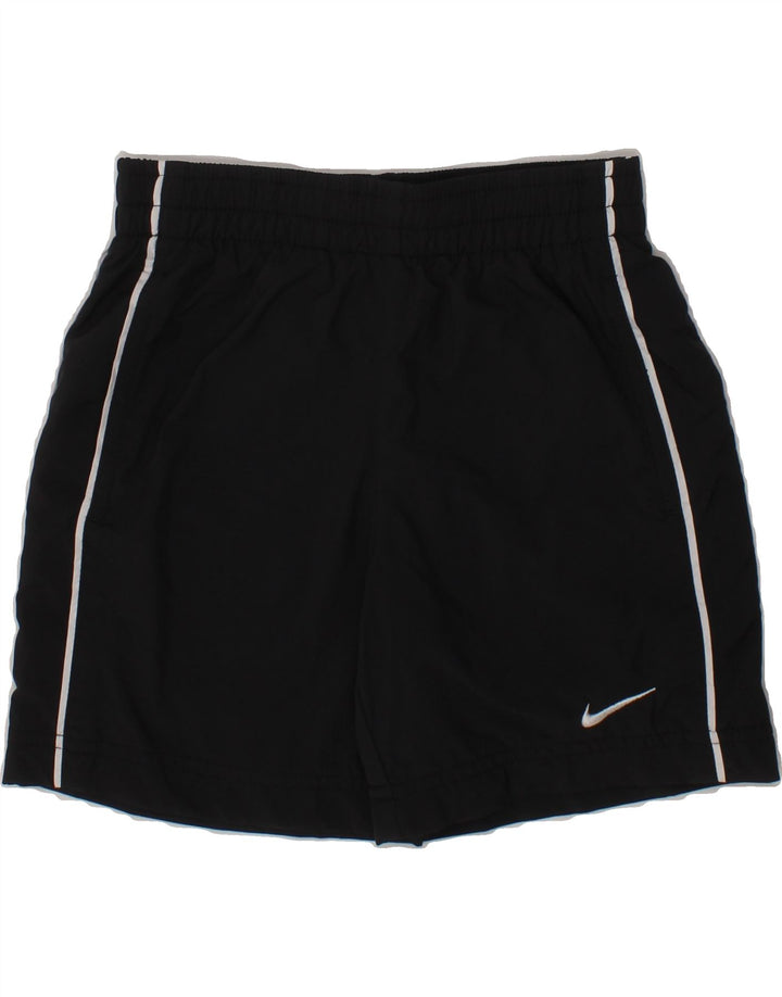NIKE Boys Sport Shorts 3-4 Years XS Black Vintage Nike and Second-Hand Nike from Messina Hembry 