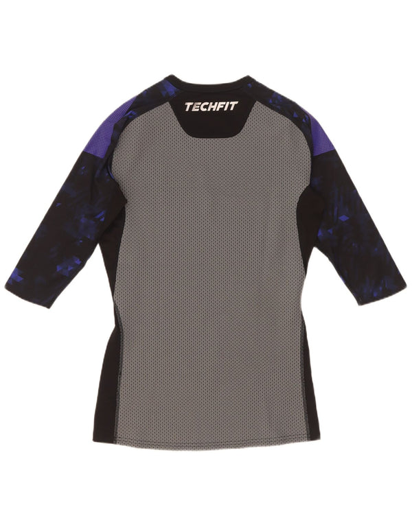 Adidas Herren Climacool Top 3/4 Ärmel Large Schwarz Colourblock
