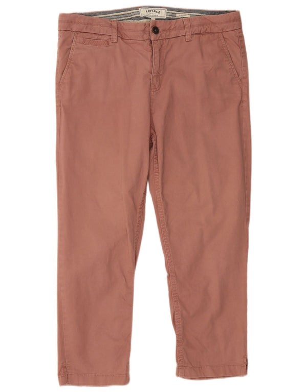 Fat Face Damen Caprihose UK 14 Large W34 L23 Rosa Baumwolle
