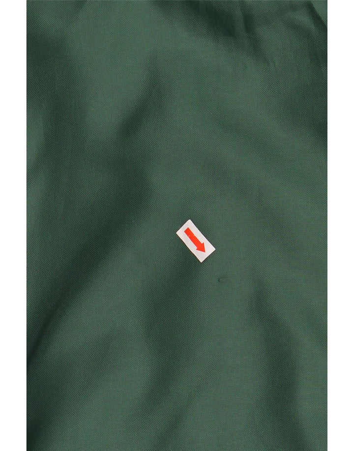 Spalding Herren-Regenjacke mit lockerer Passform und Kapuze, UK 38, Mittelgrün, Polyamid