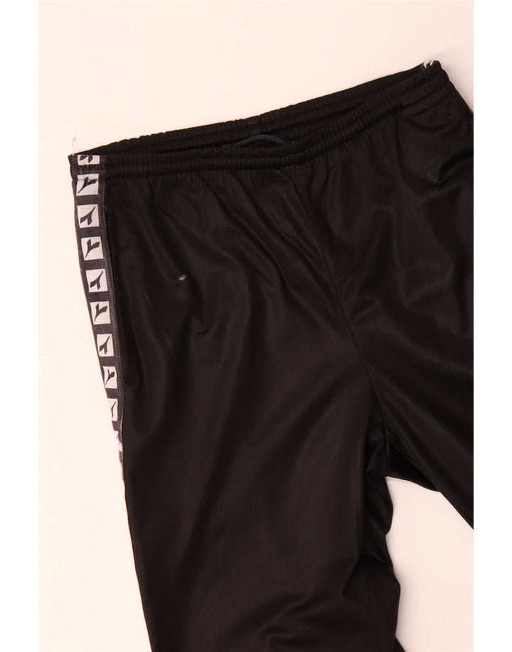 DIADORA Damen-Trainingsanzug, übergroß, mit Grafik, UK 10, Größe S, Schwarz