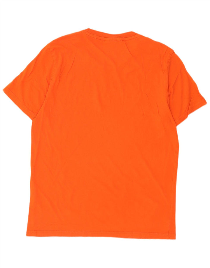 Champion Herren T-Shirt Top Mittelorange Baumwolle