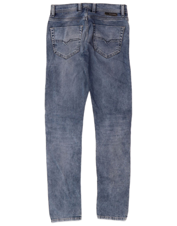 DIESEL Tepphar Slim Jeans für Jungen, 11–12 Jahre, W26 L30, blaue Baumwolle