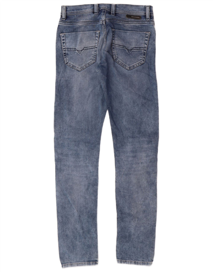 DIESEL Tepphar Slim Jeans für Jungen, 11–12 Jahre, W26 L30, blaue Baumwolle