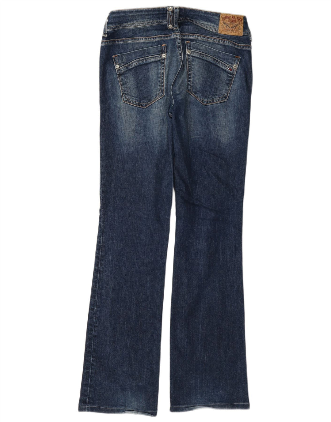 Tommy Hilfiger Damen Rhonda Bootcut Jeans W26 L32 Blaue Baumwolle
