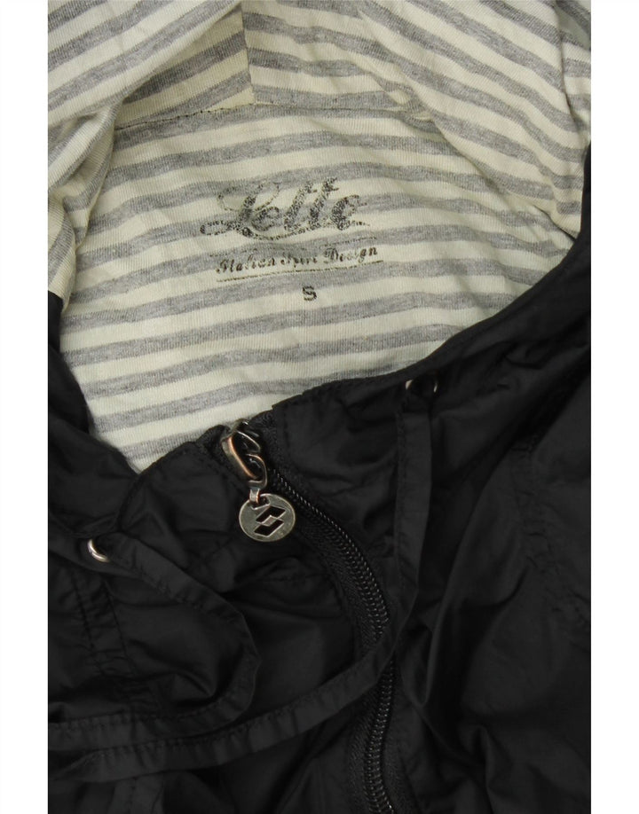 Lotto Damen-Regenjacke mit Kapuze, UK 10, Größe S, Schwarz