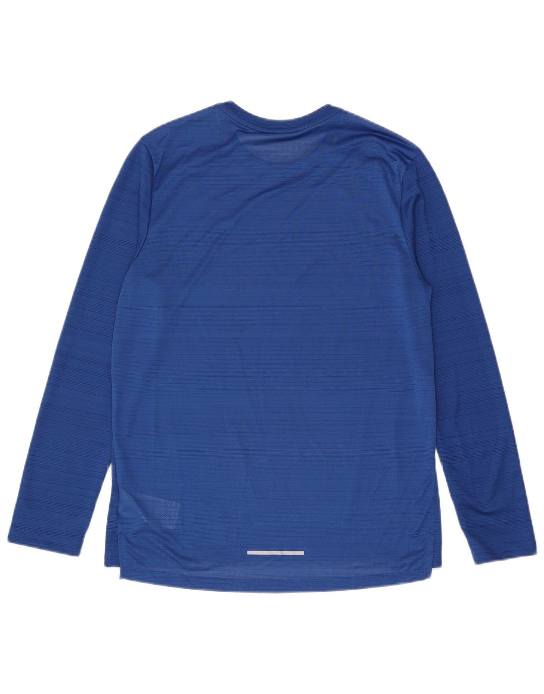 Nike Herren Dri Fit Top Langarm Mittelblau gestreift Polyester