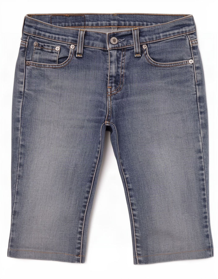 Levi's Damen 749 Bermuda Denim Shorts W25 XS Blau