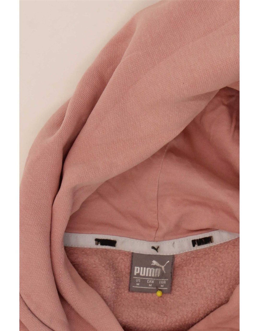 Puma Damen Graphic Hoodie Pullover UK 14 Mittelrosa