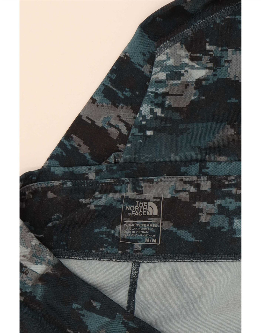 The North Face Damen Leggings UK 12 Medium Mehrfarbige Tarnung