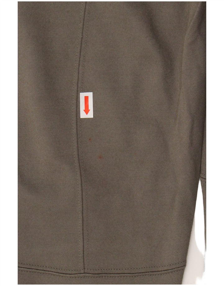 MASSIMO DUTTI Damen Skinny Freizeithose EU 36 XS W26 L29 Khaki Modal