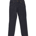JECKERSON Womens Slim Casual Trousers W28 L30 Navy Blue Cotton | Vintage Jeckerson | Thrift | Second-Hand Jeckerson | Used Clothing | Messina Hembry 