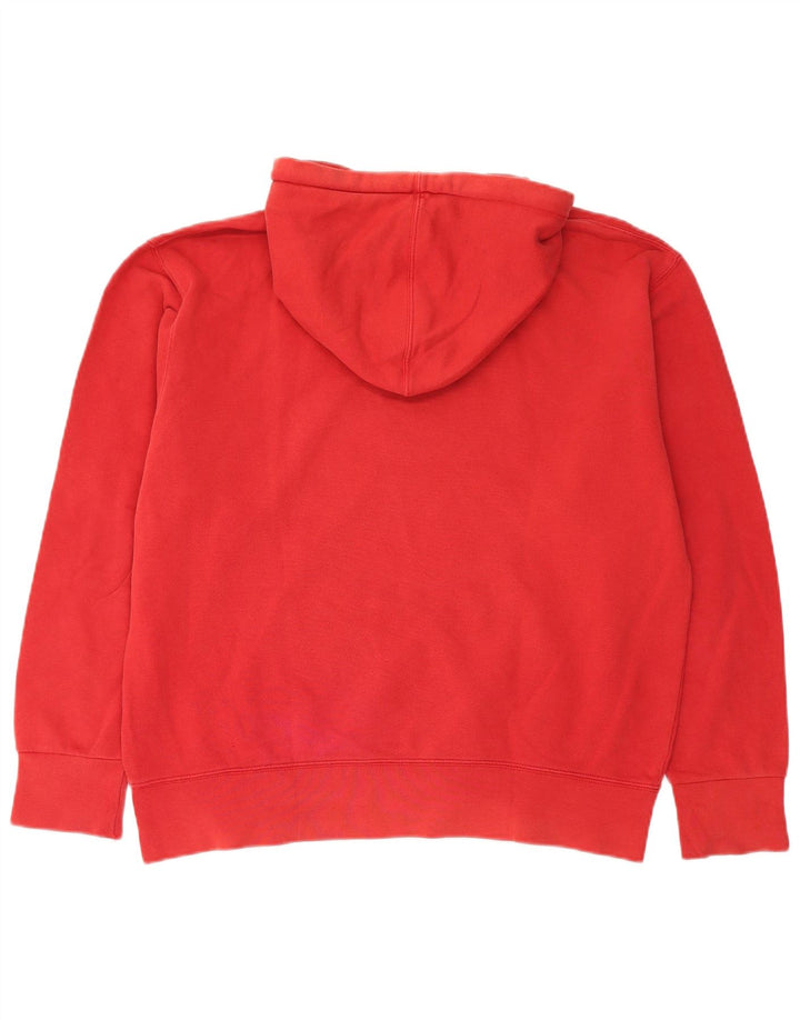 Converse Herren-Kapuzenpullover mit Grafik, groß, aus roter Baumwolle