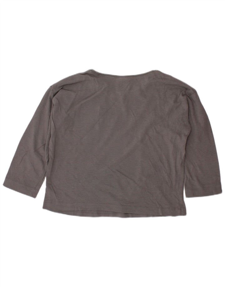 ZARA Jungen Top Langarm 3-4 Jahre Grau